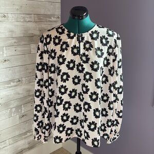 TED BAKER Floral Long-sleeve Women's Top